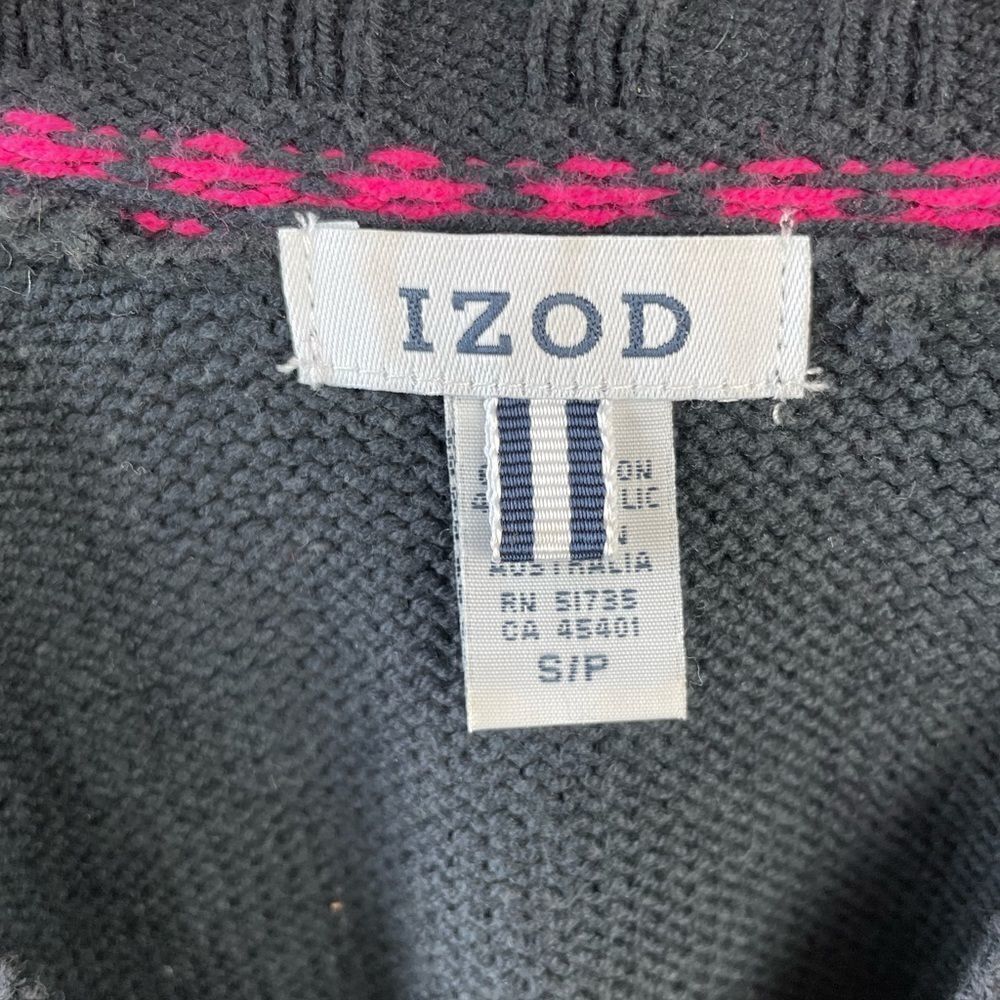 IZOD Cardigan Sweater Size S EUC - Picture 7 of 8